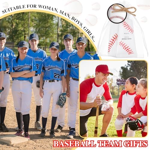 144 Pcs Baseball Lip Balm Hand Cream Party Favor Gifts - Image 4