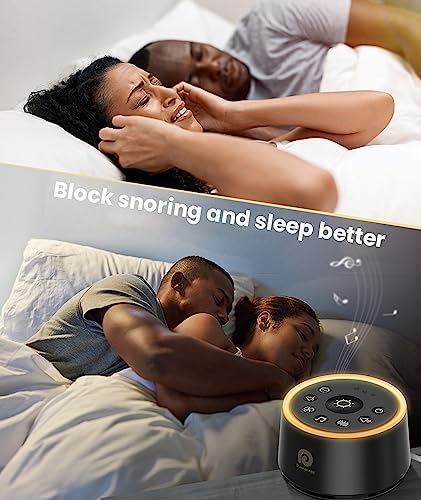 Dreamegg White Noise Machine - Sound Machine for Adult Baby Kid, Noise Machine for Sleeping with 24 Calming Sound, Ambient Nightlight, Continuous or Timer, Loud Sleep Machine for Home Nursery Office - Image 5
