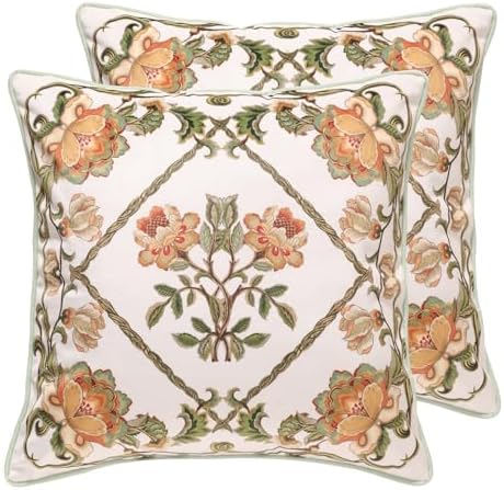 patdrea Designer Velvet Throw Pillow Cover,Set of 2,18"x18"-SantiagoC by patdrea