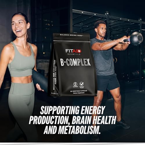 LIFEAID FITAID Methylated B-Complex Energy Supplement, 60 Capsules - Image 4