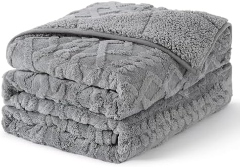 Topblan Weighted Blanket Twin Size 12lbs, 48 x 72 for Adults in Bed by Topblan