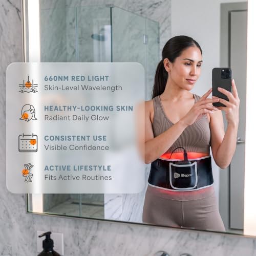 Lifepro Allevared Red Light Therapy Belt -105 Triple Chip LED Belt - Image 3