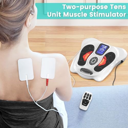 EMS Neuropathy Foot Massager,TENS Circulation Machine for Legs & Feet - Image 3