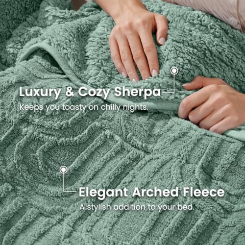 Sherpa Fleece Weighted Blanket for Adults, Dual Sided Soft, 60"x80" 20lbs - Image 4