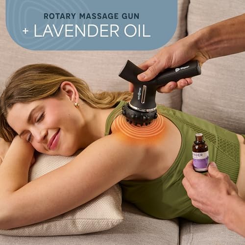 LifePro Spinergy Lymphatic Drainage Massager with 4 Rotating Heads 6 Speeds - Image 2