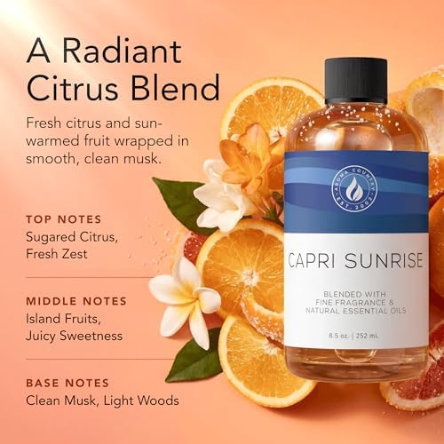 Aroma Country Capri Sunrise Luxury Diffuser Oil Refill (24 Fl Oz) - Image 2