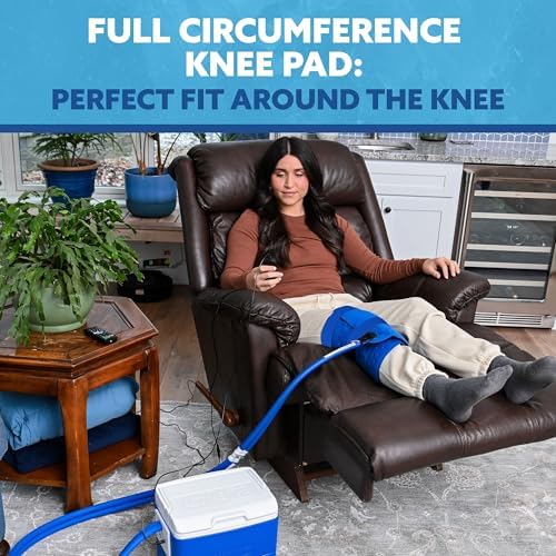 Polar Active Ice 3.0 | 9 QT Cold Therapy Ice Machine | Programmable Timer | Full Circumference Knee Pad | Cryotherapy Pain Relief System | Ace Bandage Style Compression - Image 3