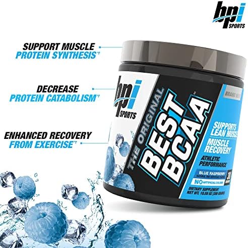 BPI Sports Best BCAA - BCAA Powder - Branched Chain Amino Acids - Muscle Recovery - Muscle Protein Synthesis - Improved Performance – Hydration – Blue Raspberry - 60 Servings - 21.12 Oz - Image 4