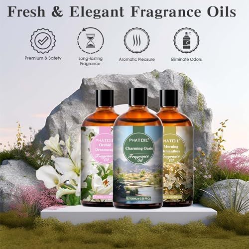 PHATOIL Morning Osmanthus Fragrance Oil for Diffuser Aromatherapy 3.38FL.OZ - Image 4