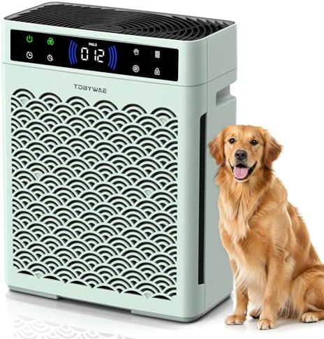 Air Purifiers for Home Large Room Up to 3000 Ft² with Air Quality Monitor by Clicknow