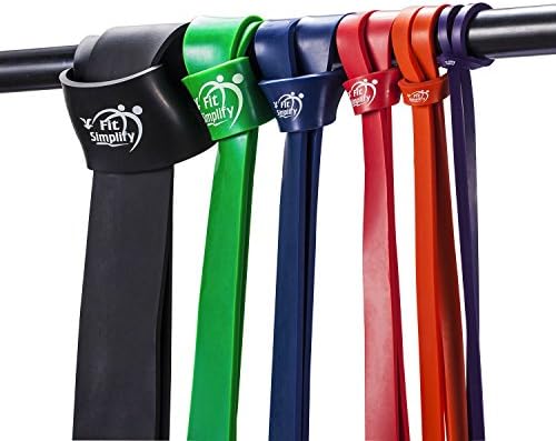 Fit Simplify Pull Up Assist Resistance Bands for Fitness, Physical Therapy, Stretching, Mobility and Exercise - Image 5