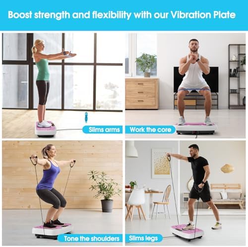 SoftGym Vibration Plate Exercise Machine for Lymphatic Drainage & Fitness - Image 6