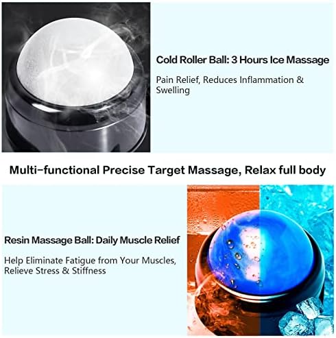 Wall-Mountable Massage Ball 2 pack Muscle Massage Roller for Pain Relief - Image 4