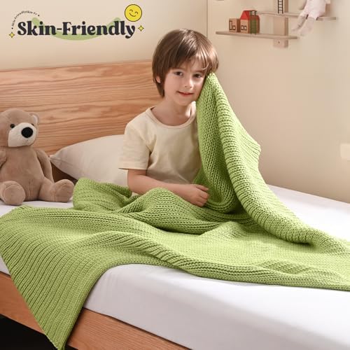Guohaoi Knitted Weighted Blanket for Adults, 40"x60" 10lbs Full/Queen Size - Image 2