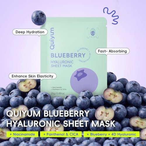 QUIYUM 32pc Fruit Mask Set, 3-in-1 Face Eye Lip Care Kits for Women & Teens - Image 4