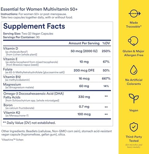 Ritual Women's 50+ Multivitamin - 60 Capsules - 30 Servings - Image 3