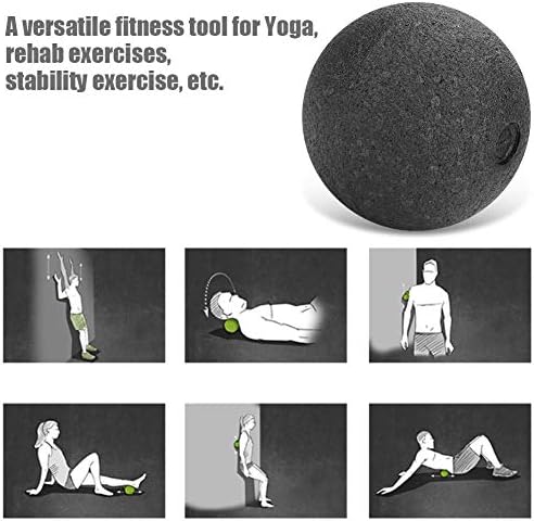Massage Roller Ball, Massage Lacrosse Balls EPP Yoga Foam Massage Roller and Ball Set Muscle Soreness Massager Ball for Shoulders, Arms, Neck, Back and Feet (8CM Single Ball) - Image 7