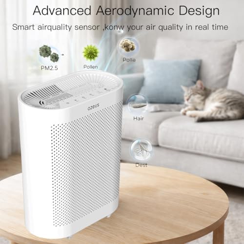 MEGAWISE True HEPA Air Purifier for Home,Quiet Cleaner for Bedroom & Pets - Image 5