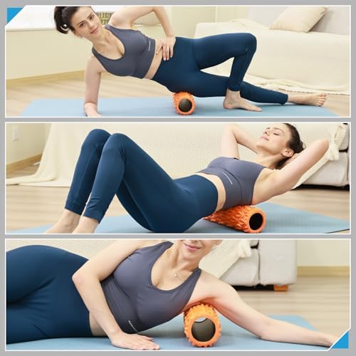 Foam Roller, 15 inch High Density Massage Roller for Exercise - Image 6