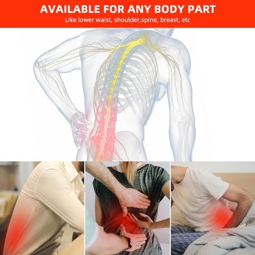 bonodave Red Light Therapy for Body, 15.7" x 8" Infrared Red Light Pad for Shoulder Back Knee Pain Relief Infrared Light Heating Therapy Wrap Pad Belt for Home Office, Ideal Gift - Image 2