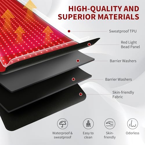 Red Light Therapy for Body Pain Relief, FSA&HSA, 39.37'' x 23.6'' - Image 6