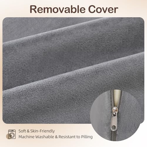Vekkia 21” Back Rest Pillow with Dual-Layer Foam for Reclining and Sitting - Image 6