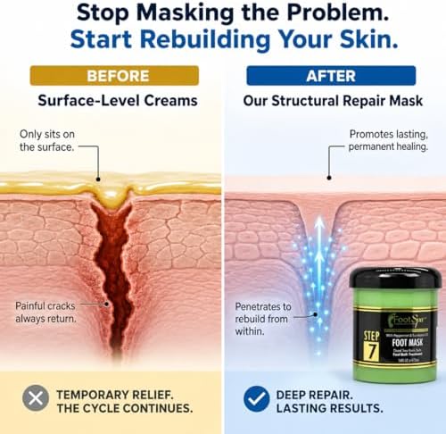 Spa & At-Home Foot Mask, Deep Moisturizing, 16 oz - Image 2