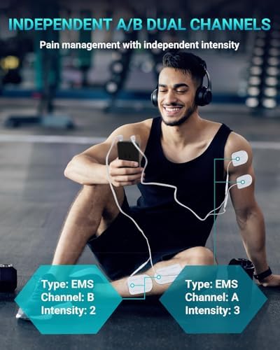 Comfytemp 3-in-1 TENS Unit Muscle Stimulator for Pain Relief, Rechargeable - Image 5