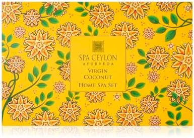 Spa Ceylon Virgin Coconut Home Spa Set | Body Care Set & Mini Travel Bag | Pamper Gift | Organic Bath Products - Image 2