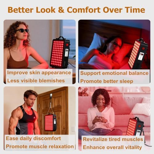 Red Light Therapy Panel for Body, Face, Infrared Light Panel - Image 3