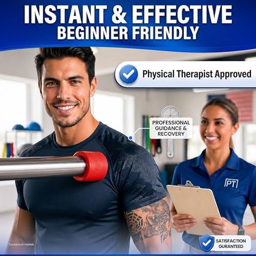 Muscle Trigger Silicone Barbell-Mounted Trigger Point Massage Tool for Back, Neck, Shoulders, Feet & Plantar Fasciitis Relief, Myofascial Release and Deep Tissue Muscle Recovery for Home and Gym - Image 5