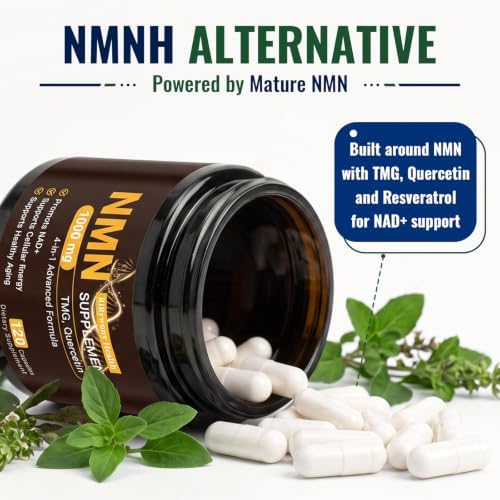NMN Supplement 1000mg Total Active Complex – 4-in-1 NAD Supplement - Image 7