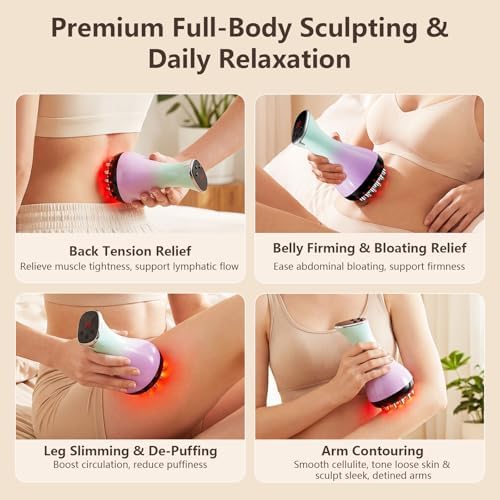 Lymphatic Drainage Massager,Anti Cellulite Massage Tool - Image 6