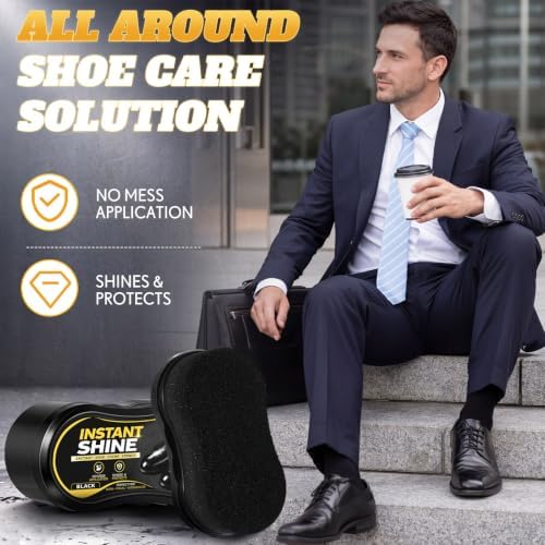 Loopeer 6 Pcs Shoe Shine Sponge - Image 5