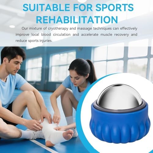 iECO Massage Ice Roller Ball Cold & Heat Therapy Plantar Fasciitis Roller - Image 6