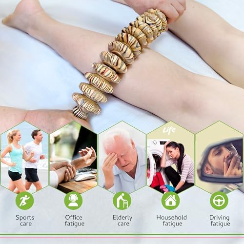 Wood Therapy Massage Roller Stick for Muscle Relief & Cellulite Reduction - Image 7