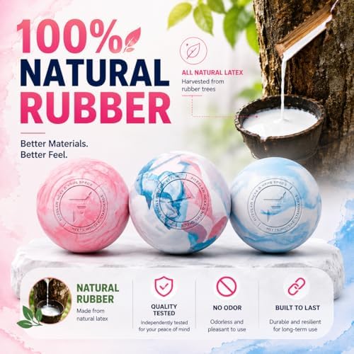 FITZELAR Double Lacrosse Massage Ball for Myofascial Release, Quality Certification, Massage Deep Tissue for Waist Back Feet, Trigger Point Therapy, Muscle Knots, Peanut Massage Ball for Muscle Pain - Image 6