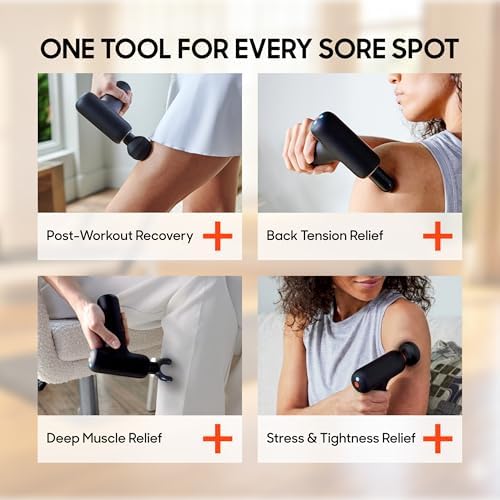 Sharper Image Powerboost Core Mini Percussion Massage Gun, 2026 Version - Image 5