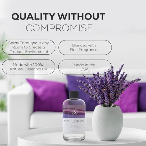 Aroma Country Lavender Fields Luxury Diffuser Oil Refill (8.5 Fl Oz) - Image 4