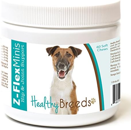 Healthy Breeds Smooth Fox Terrier Z-Flex Minis Hip and Joint Support Soft Chews 60 Count by HealthyBreeds