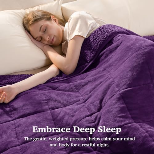 Sivio Weighted Blanket for Adult, Twin Size 15 lbs 48 x 72 Inches - Image 2