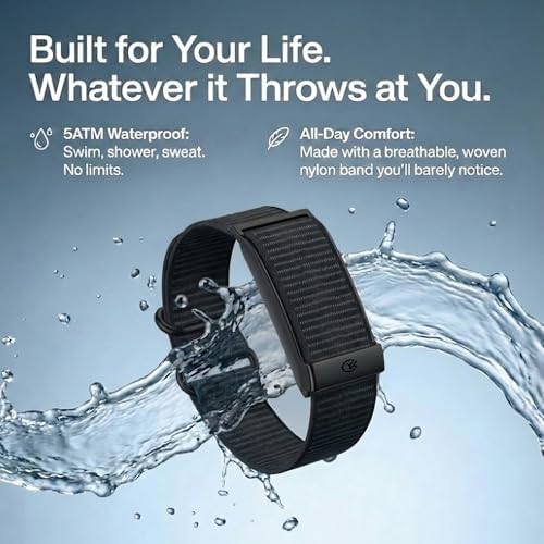 Smart Bracelet Health and Fitness Tracker No Subscription Fees Black - Image 5