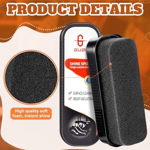 Loopeer 6 Pcs Shoe Shine Sponge - Image 3
