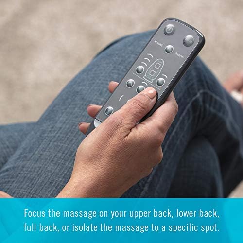 HoMedics Massage Cushion with Heat - Gentle Touch Portable, Adjustable Gel Massager - Image 3