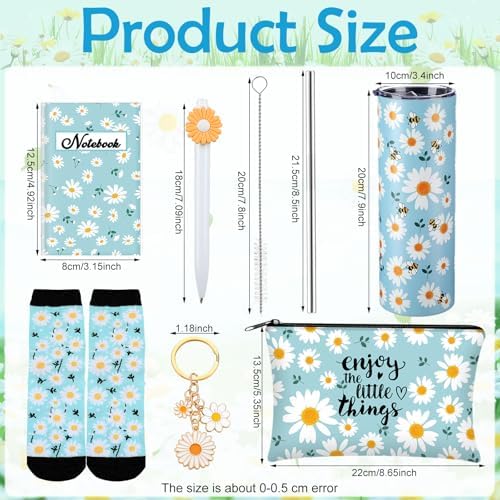 Panitay 6 Pcs Daisy Theme Gifts Set for Women - Image 2