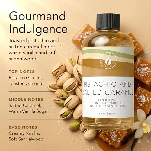 Aroma Country Pistachio & Salted Caramel Luxury Diffuser Oil (8.5 Fl Oz) - Image 2