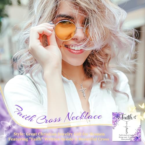 13PCS Christian Gifts for Women Faith,Self Care Package Get Well Soon,Lavender Relaxing Spa Care Package Mothers Day Baskets for Her Mom Friend Sister Wife Valentine's Day Gift, Birthday Gifts - Image 3