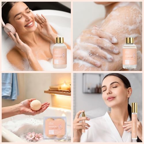Birthday Gifts for Women Spa Gift Baskets, Facial Body Skincare Gift Set - Image 6