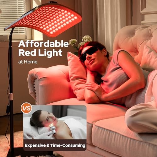 Red Light Therapy for Face and Body, 25W Infrared Red Light Panel - Image 5