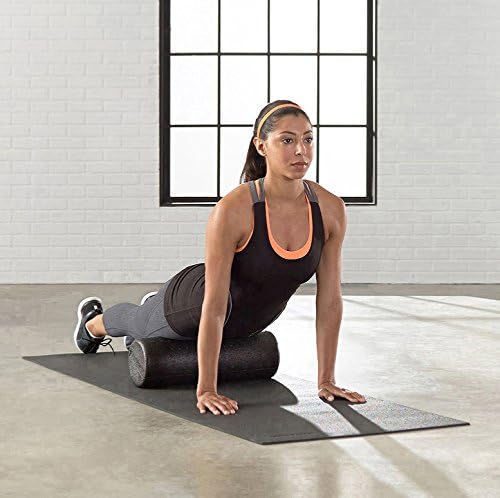 Amazon Basics High-Density Foam Roller for Exercise and Recovery, 18 Inches, Black - Image 6